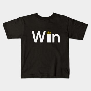 Win creative artwork Kids T-Shirt